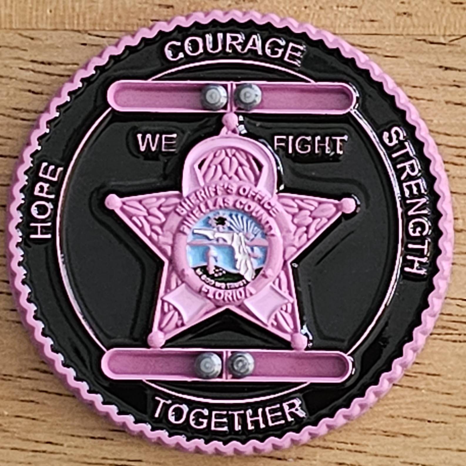 Pinellas County Sheriff's Office Breast Cancer Awareness — front