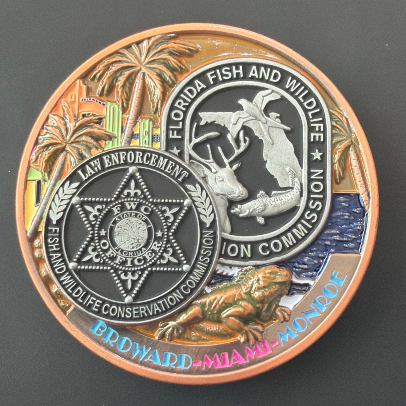 Iguana - Orange Variant — back