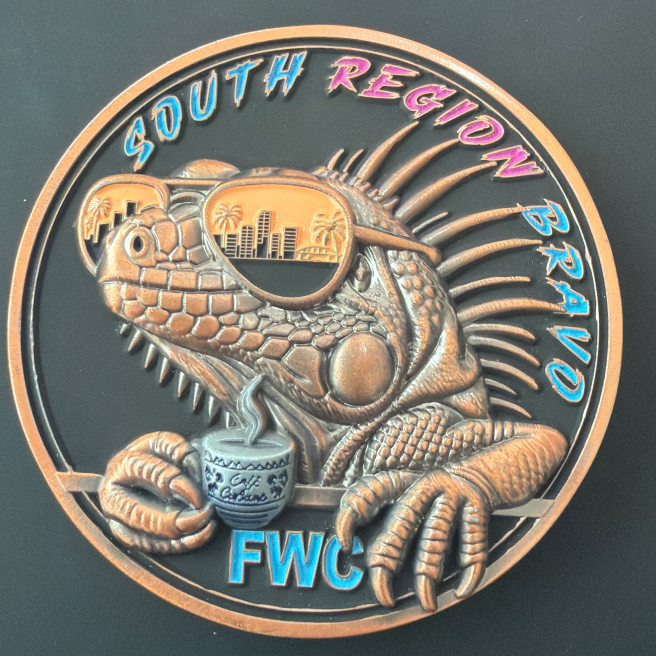 Iguana - Orange Variant — front