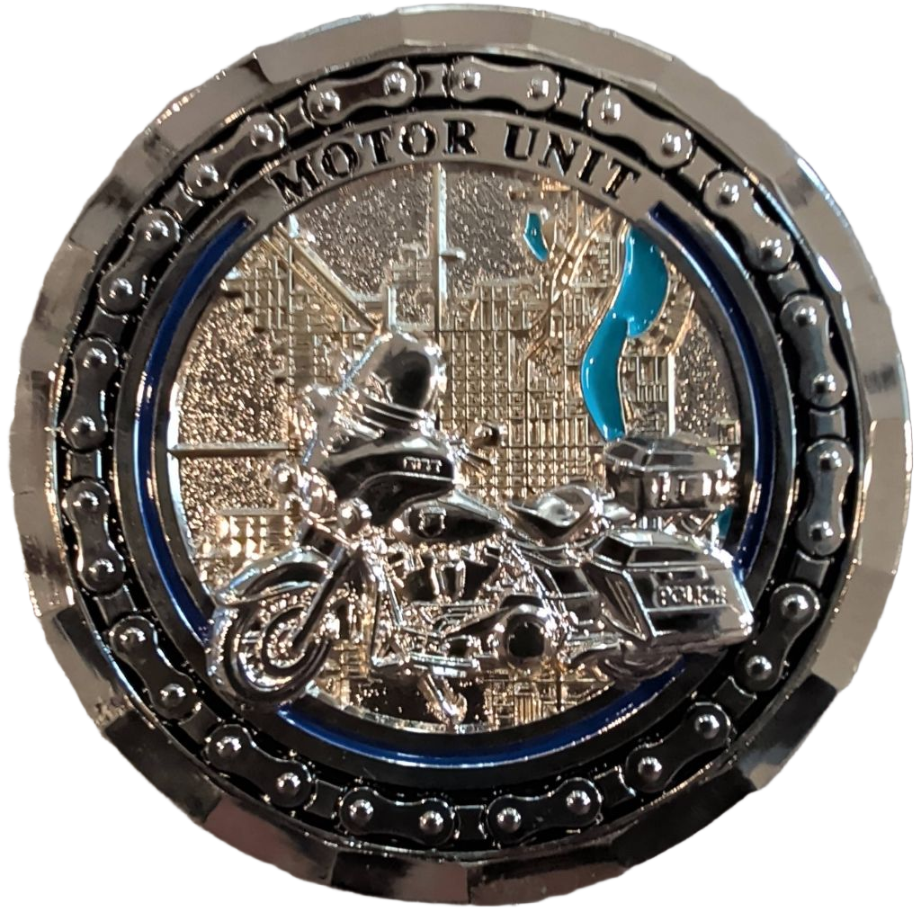 Kalamazoo Department of Public Safety Motor Unit — back