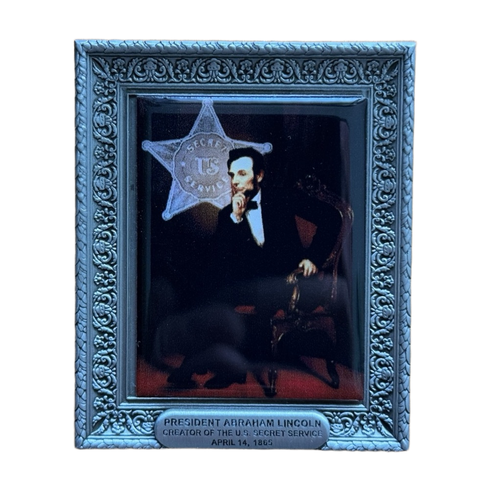 USSS - 160th Anniversary Lincoln Picture silver — front
