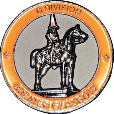 Police Scotland G Division Challenge Coin