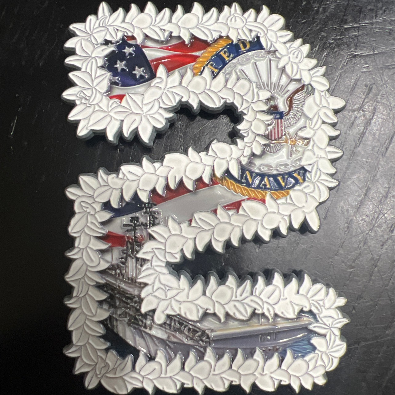 USS IWO JIMA (LPH-2) — front