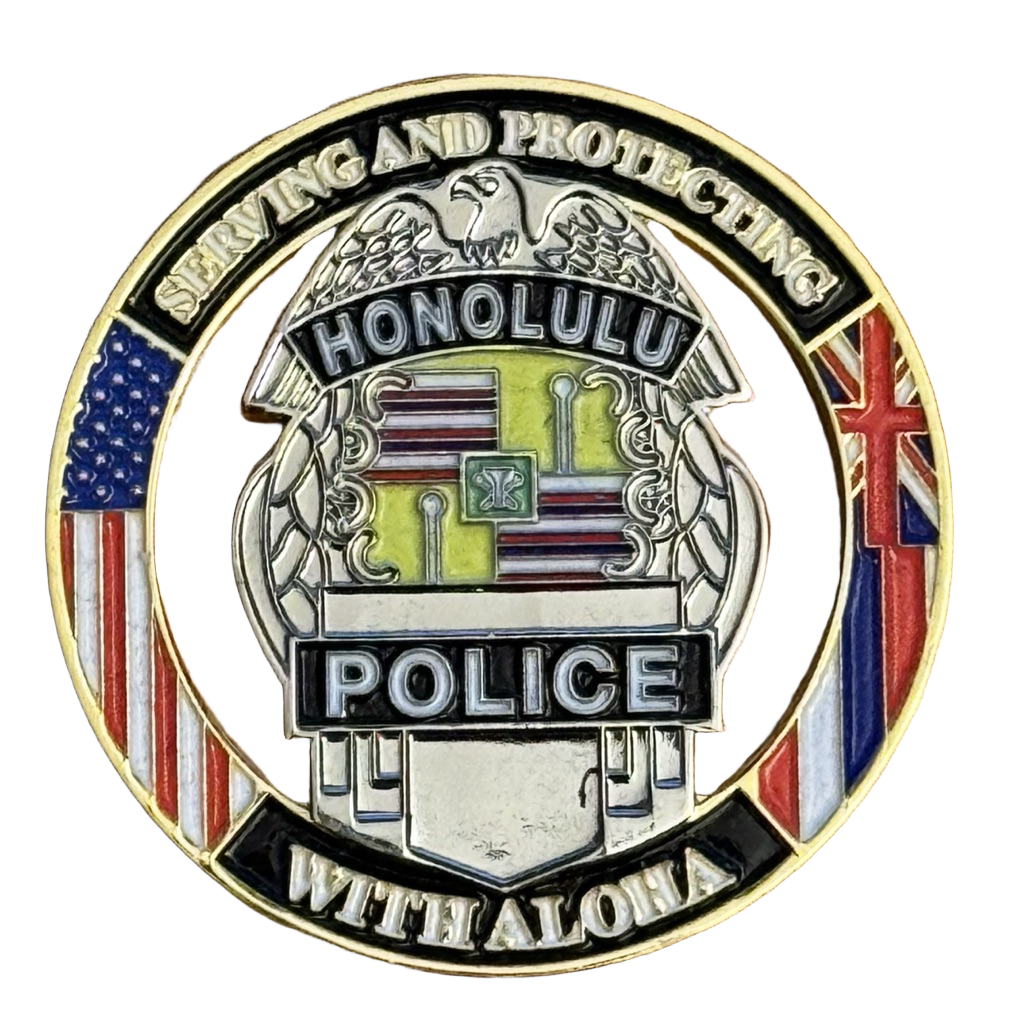 Honolulu Police - Department Coin - Hawaii — front