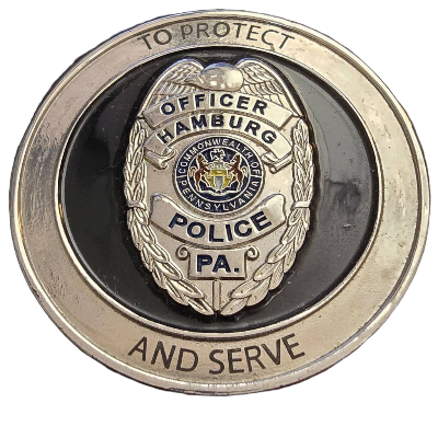 Hamburg Police Department Challenge Coin