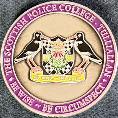 The Scottish Police College Tulliallan The Queen’s Platinum Jubilee Challenge Coin