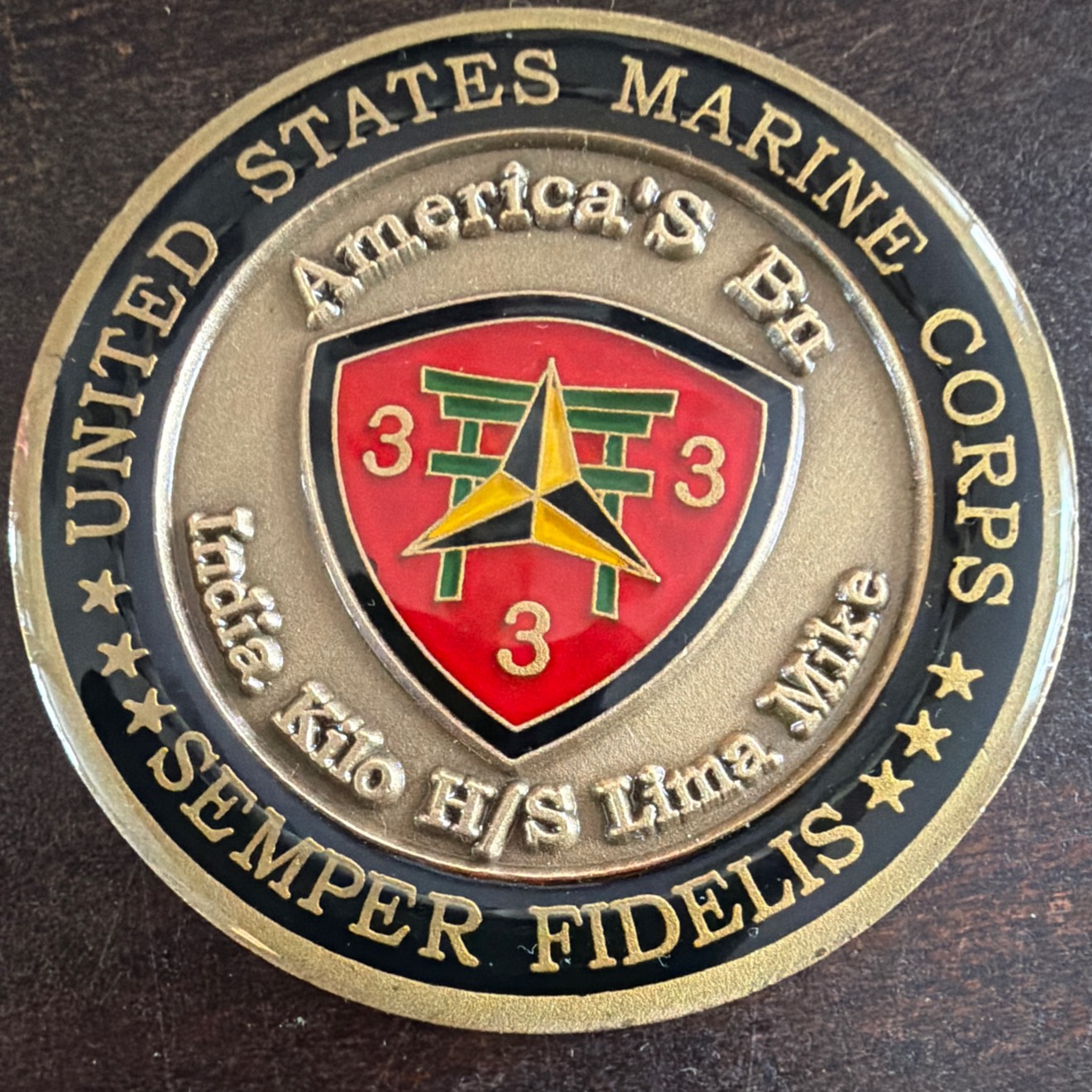 Col John Ripley Coin — back