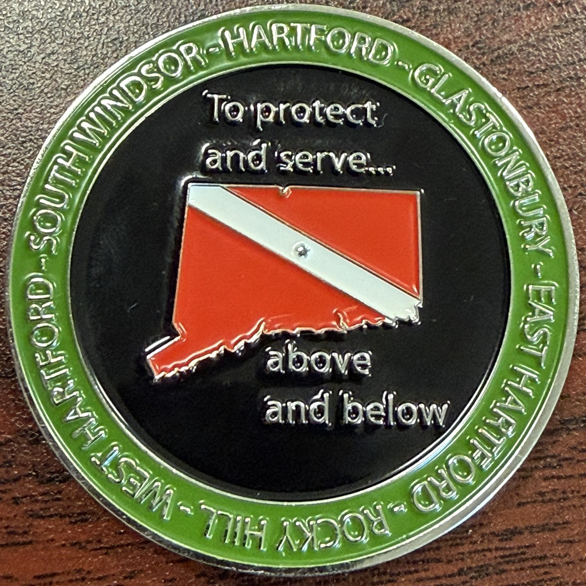 Connecticut Capital Region Dive Team — back