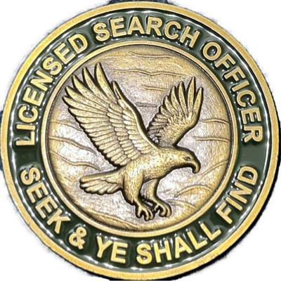 Police Scotland Licensed Search Officer Challenge Coin