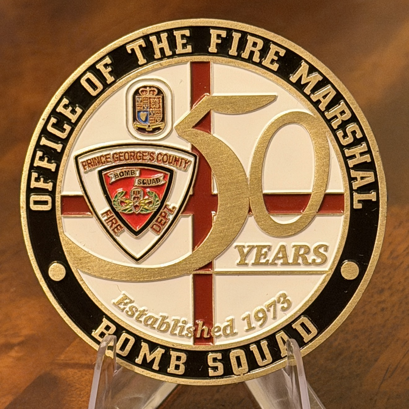 Prince George’s Fire Bomb Squad 50th Anniversary — back