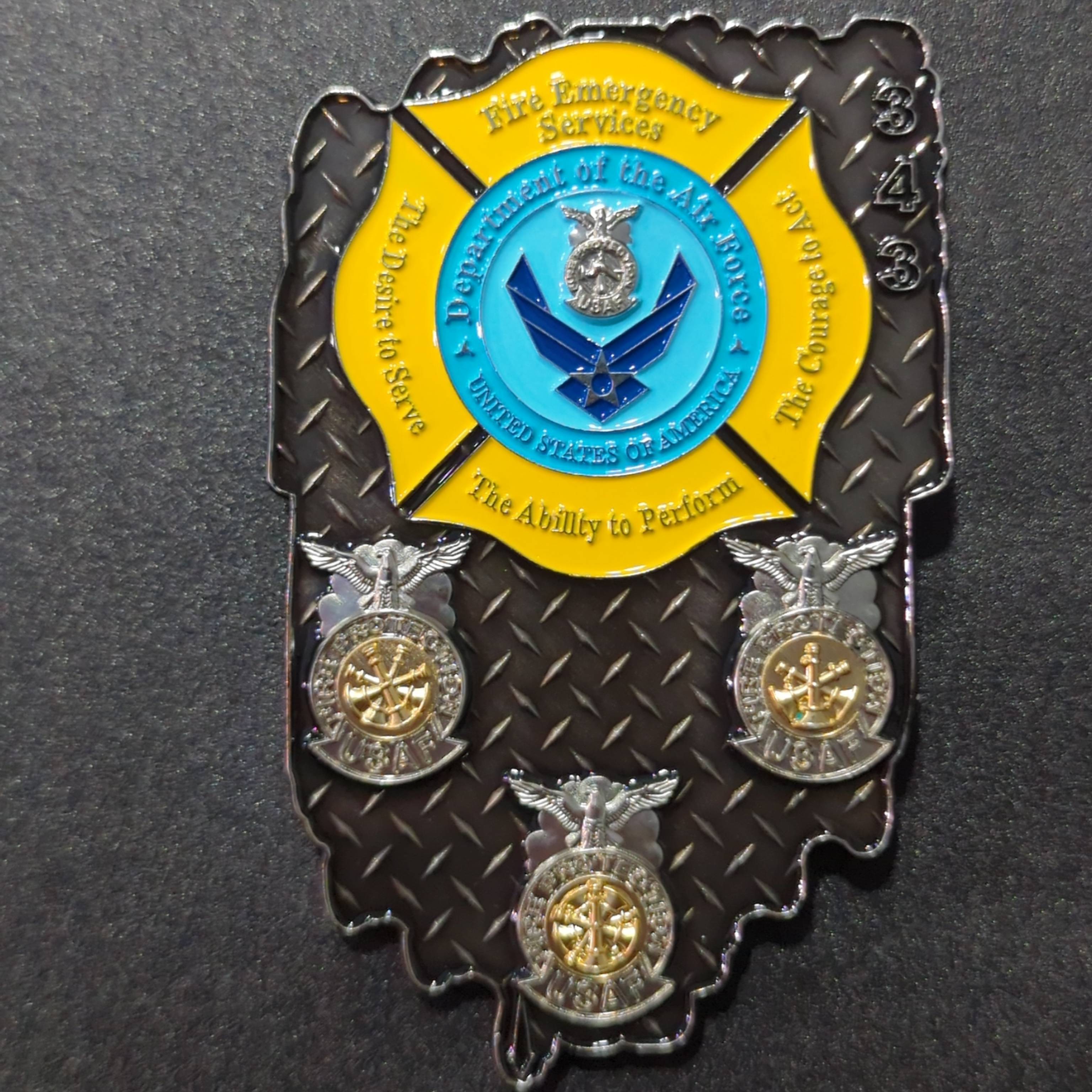 Fire Emergency Services — back