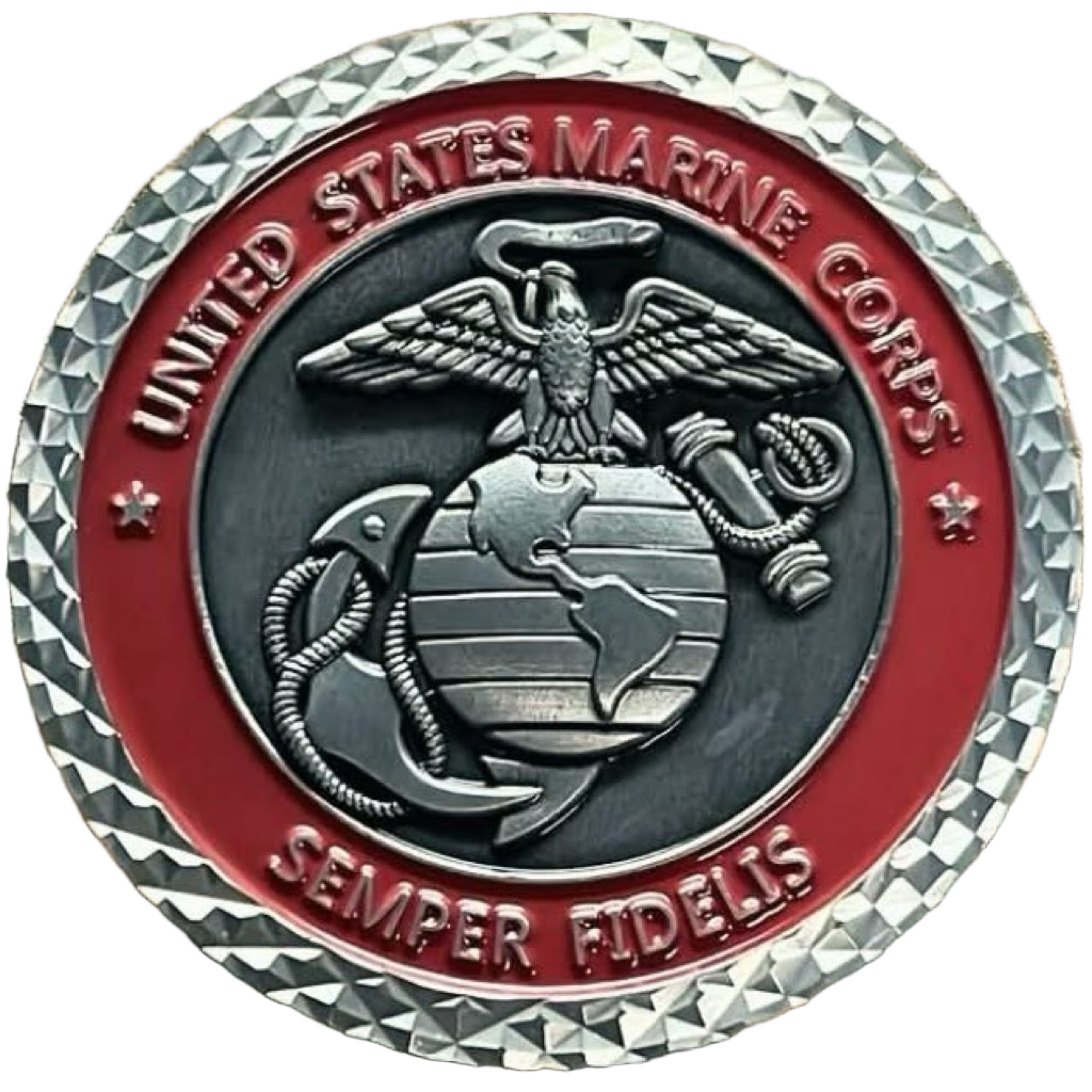 WHEN DEATH COMES SMILING THE MARINES SMILE BACK — back