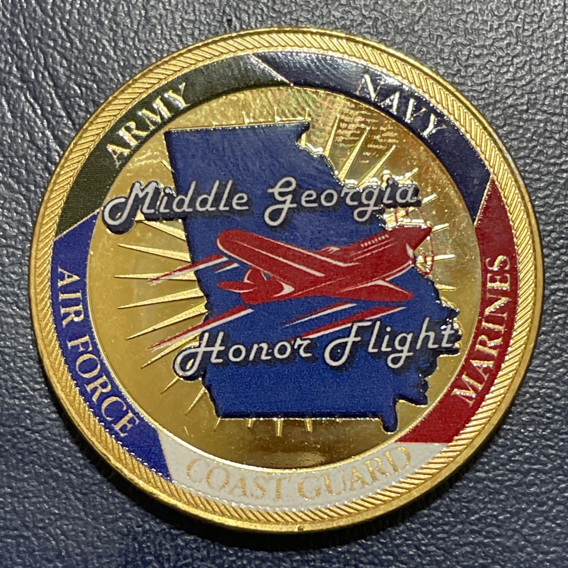 Middle Georgia Honor Flight — front