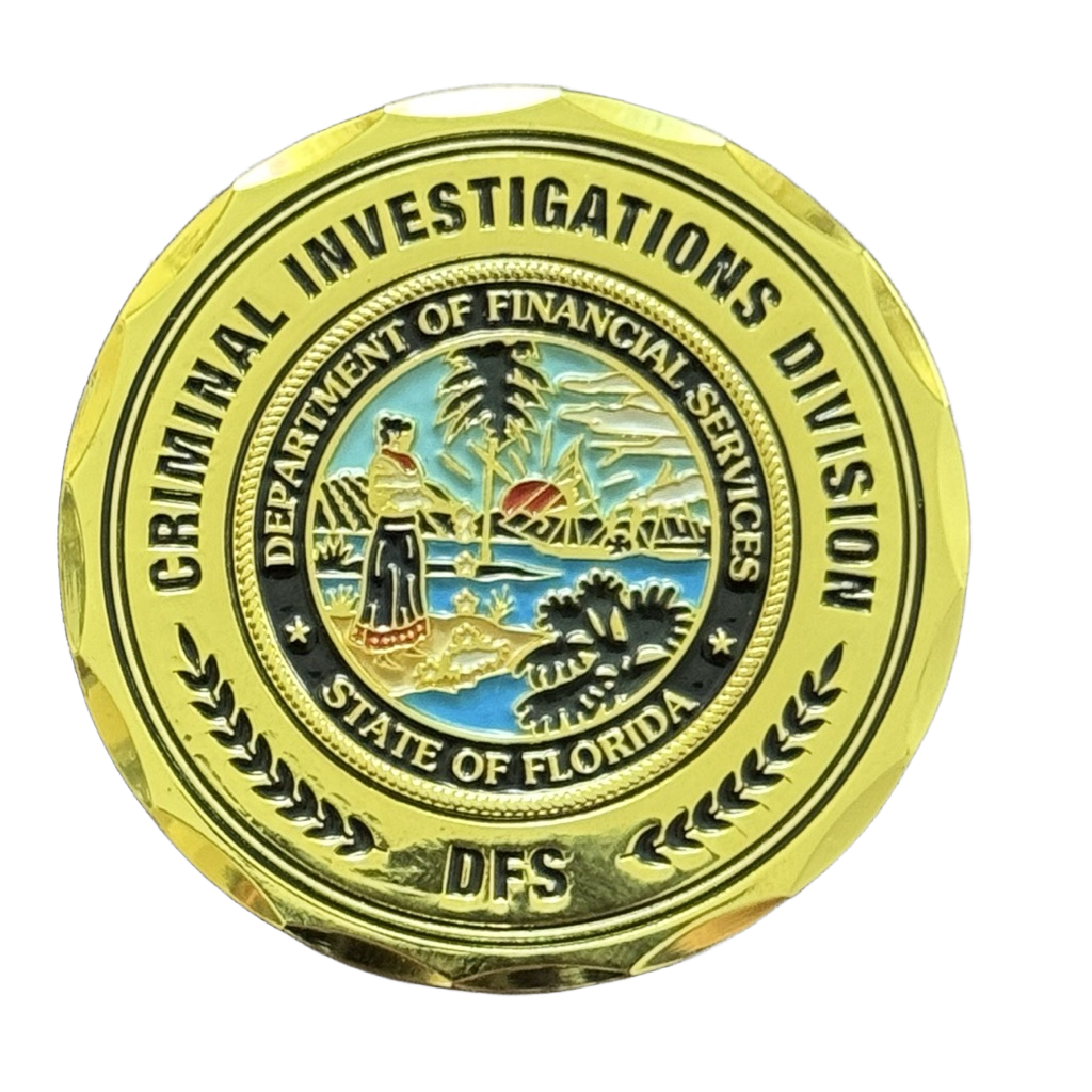 Florida Department of Financial Service - Criminal Investigations Division — back