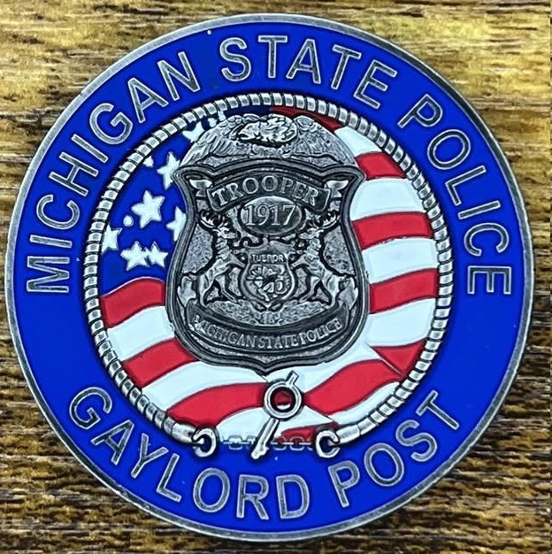 Michigan State Police - Gaylord Post — front