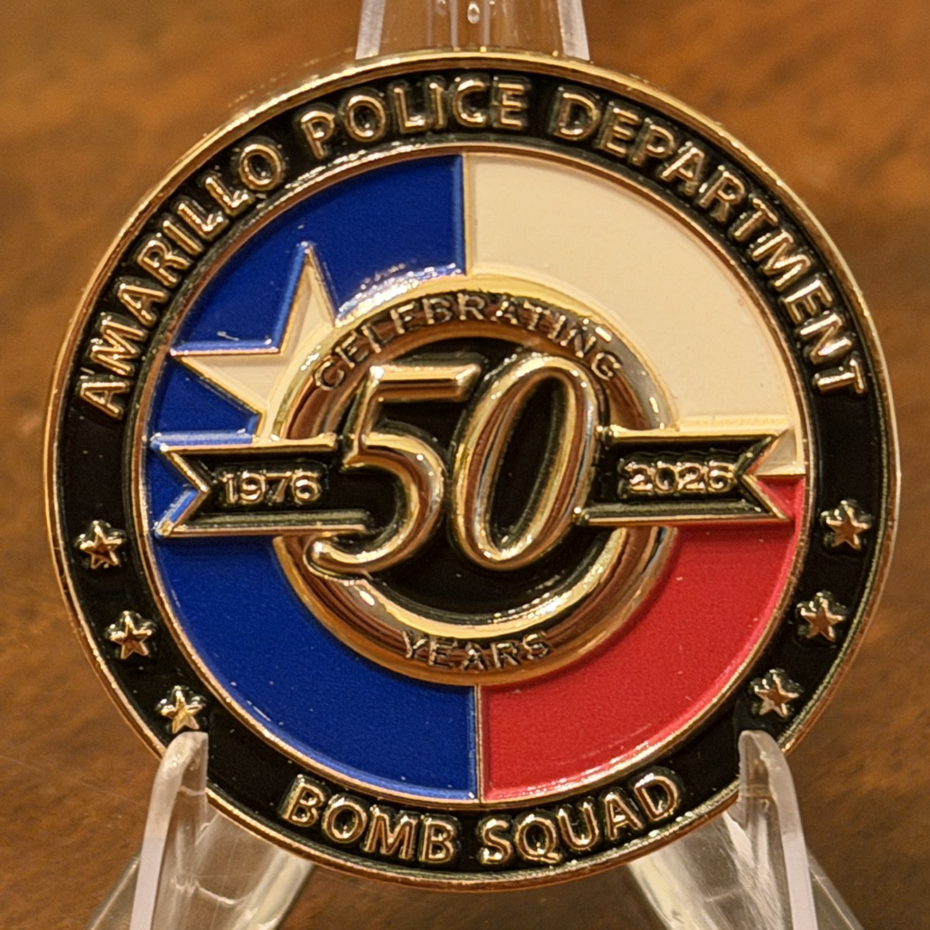 Amarillo Bomb Squad 50th Anniversary — front