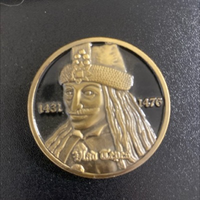 Bran Castle (Dracula’s Castle) – Romania Commemorative Medallion