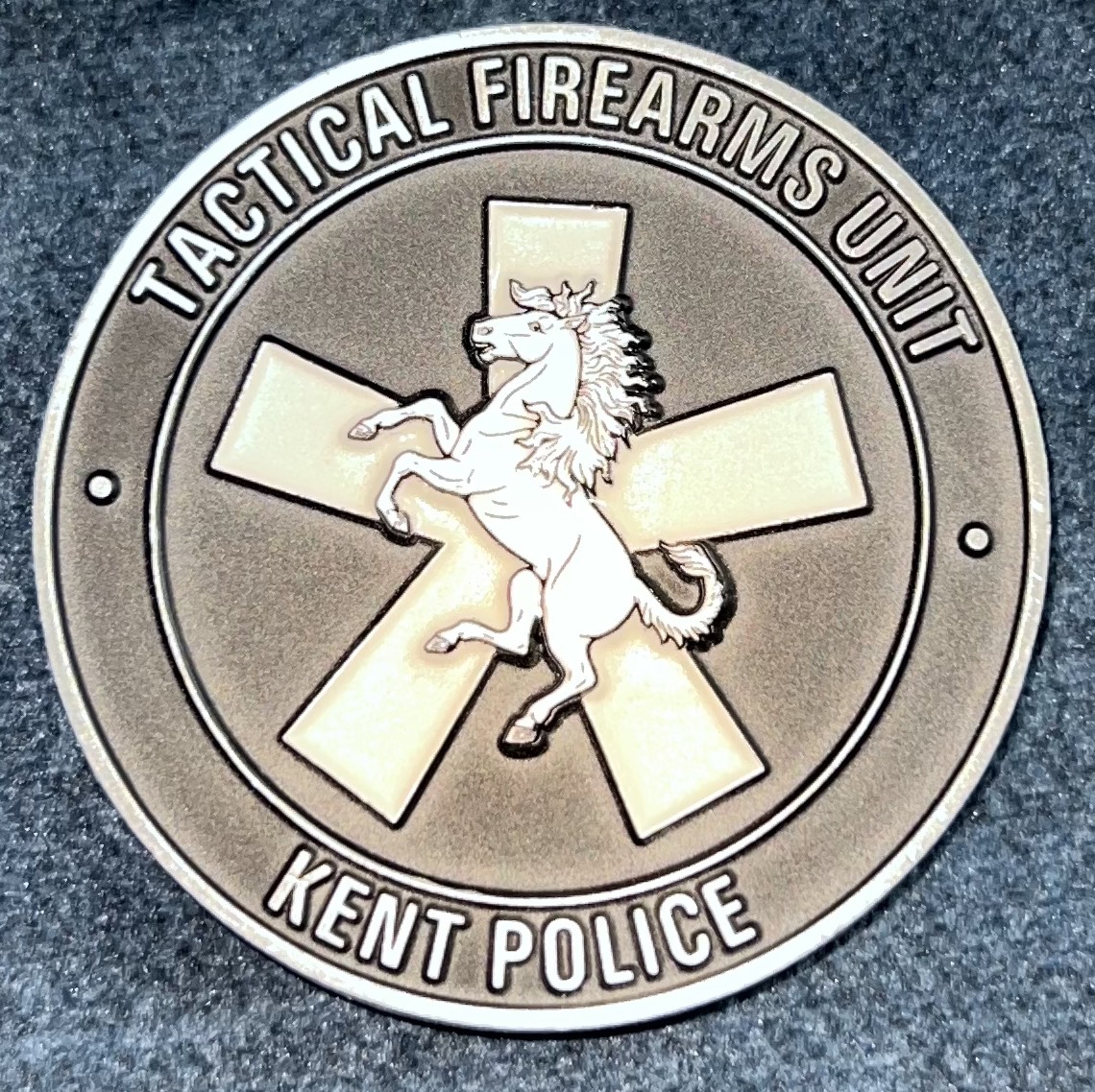 Kent Police Tactical Firearms Unit Tactical Firearms Commander — back