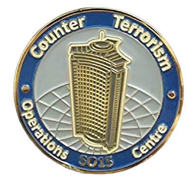 Metropolitan Police Service Counter Terrorism Operations Centre Challenge Coin