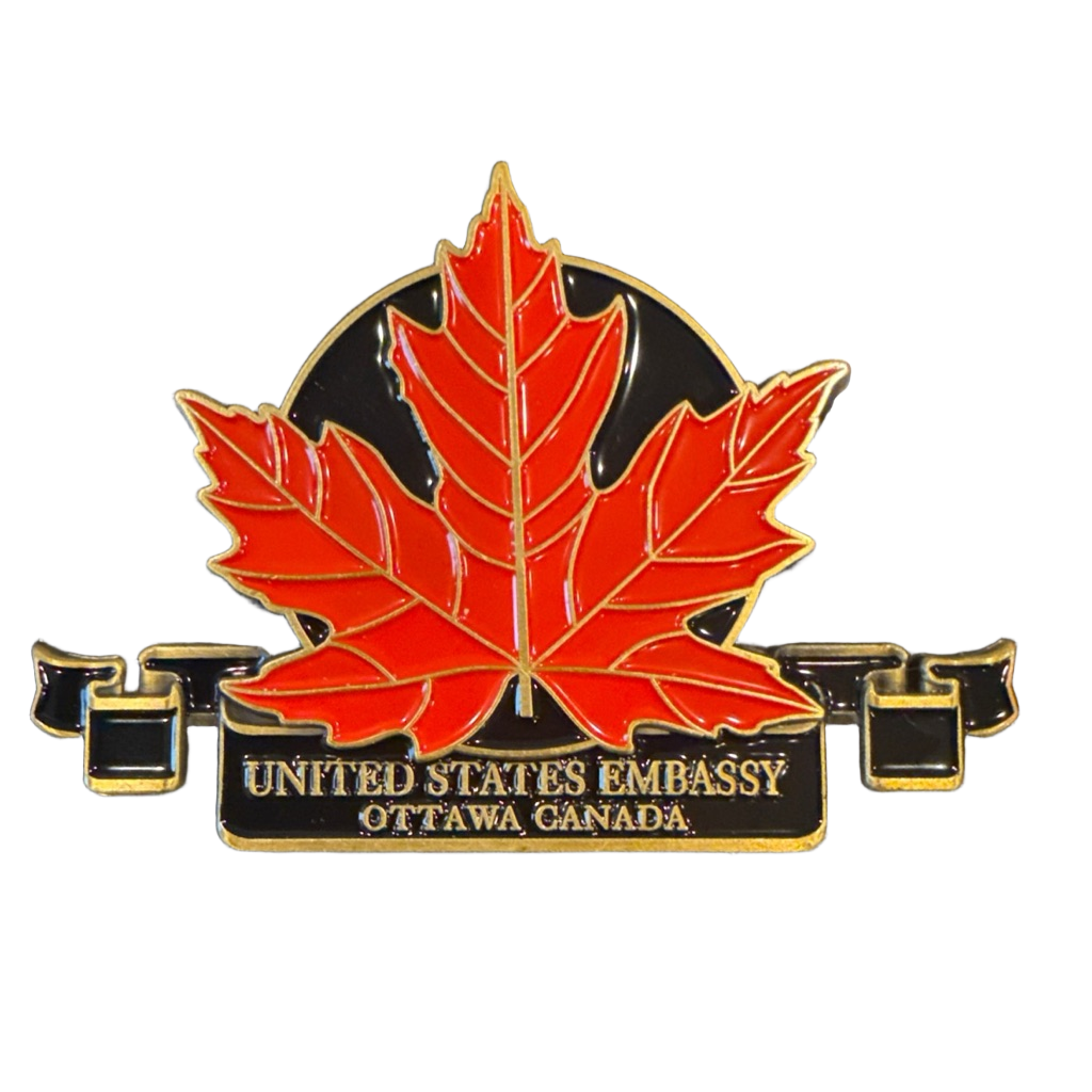 United States Embassy Ottawa Canada Military Attaché — front