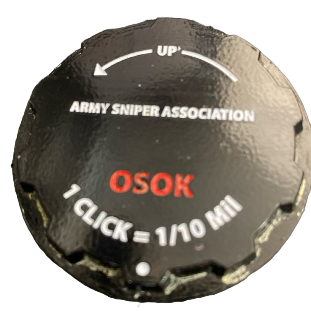 Army Sniper Association Challenge Coin — back