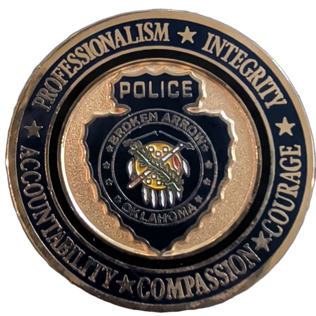 Broken Arrow Police Department — back