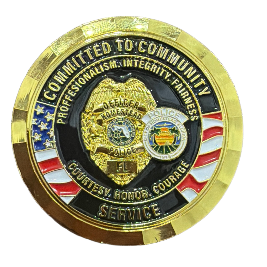 Committed to Community Service — back