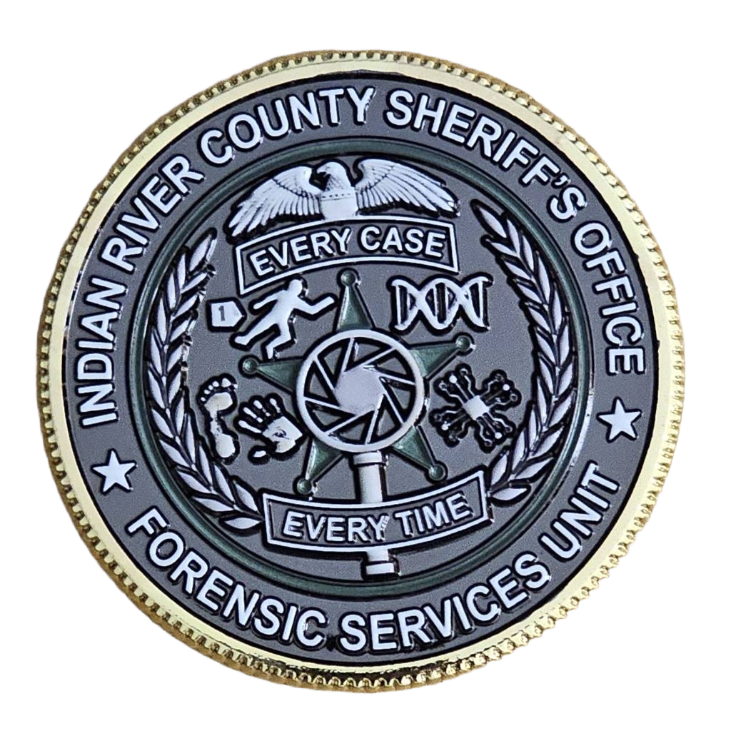 Indian River County Sheriff's Office Forensics Service Unit — back