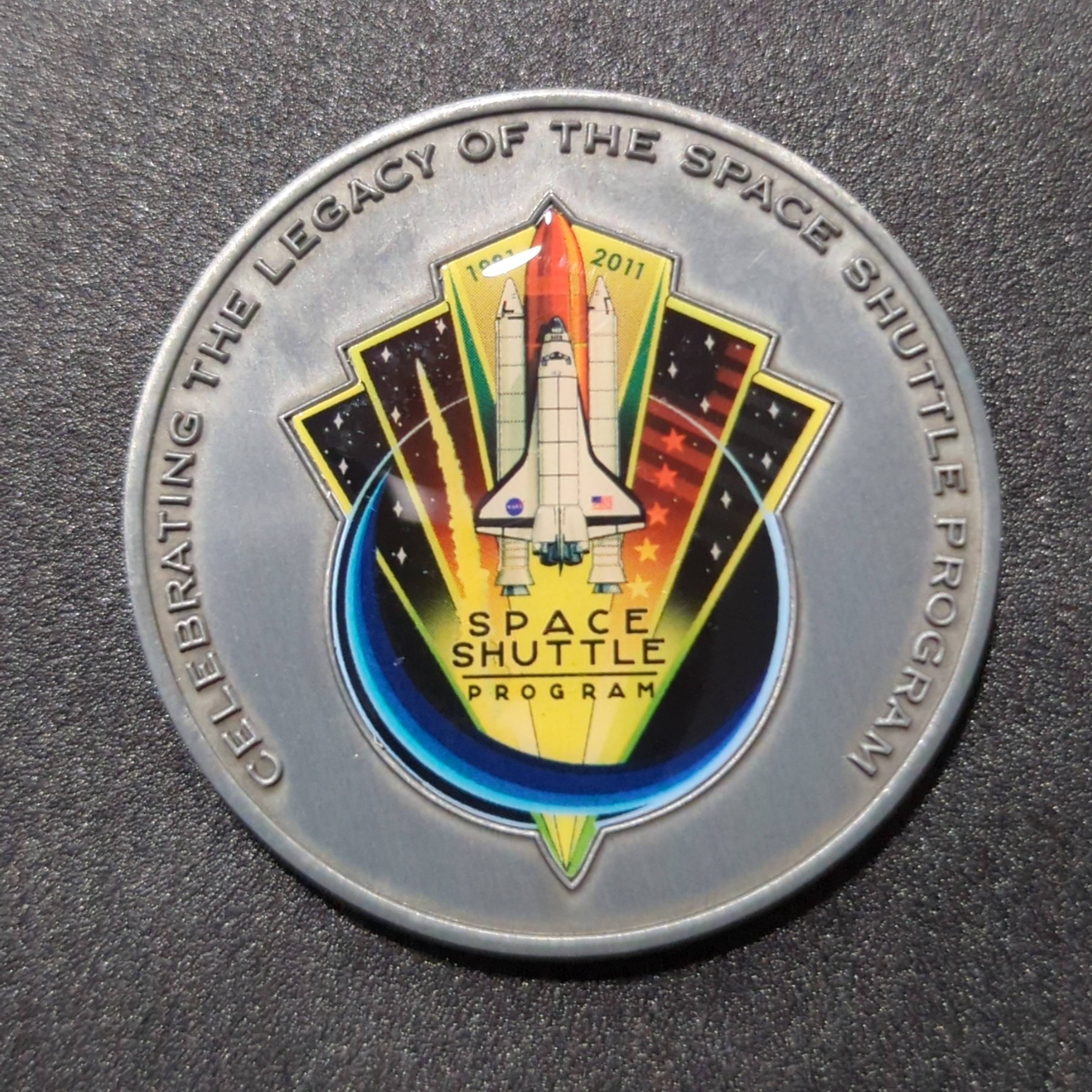 Space Shuttle Commemorative — front