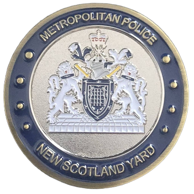 Metropolitan Police New Scotland Yard & Royalty & Specialist Protection Windsor Castle Challenge Coin