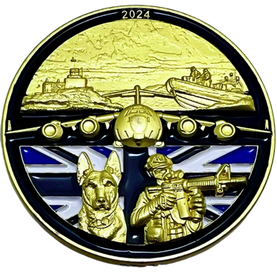 Gibraltar Defence Police Gold 1 of 20 #15