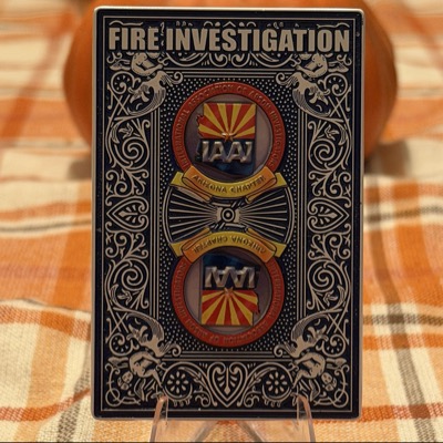 Arizona Chapter IAAI Playing Card
