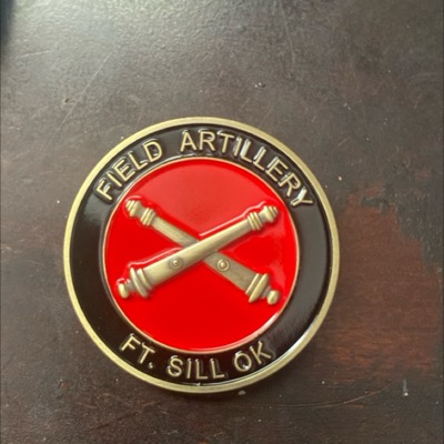 Field Artillery – Ft. Sill, OK Coin – A Story of Cannon Heritage and Training Ground