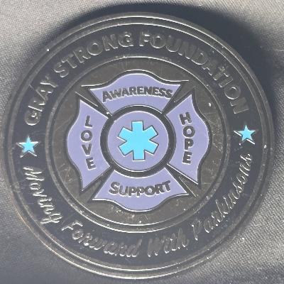 Gray strong foundation.