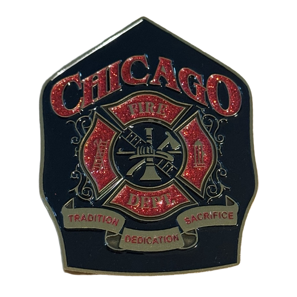 Chicago Fire Department Challenge Coin — front