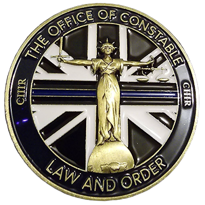 Office of Constable and North Area BCU Metropolitan Police Challenge Coin
