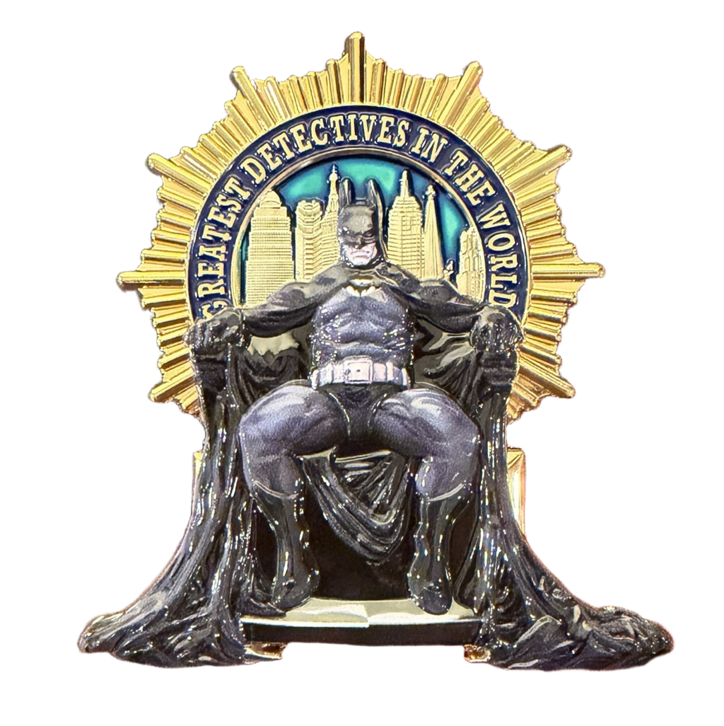 NYPD World’s Great Detective Batman — back