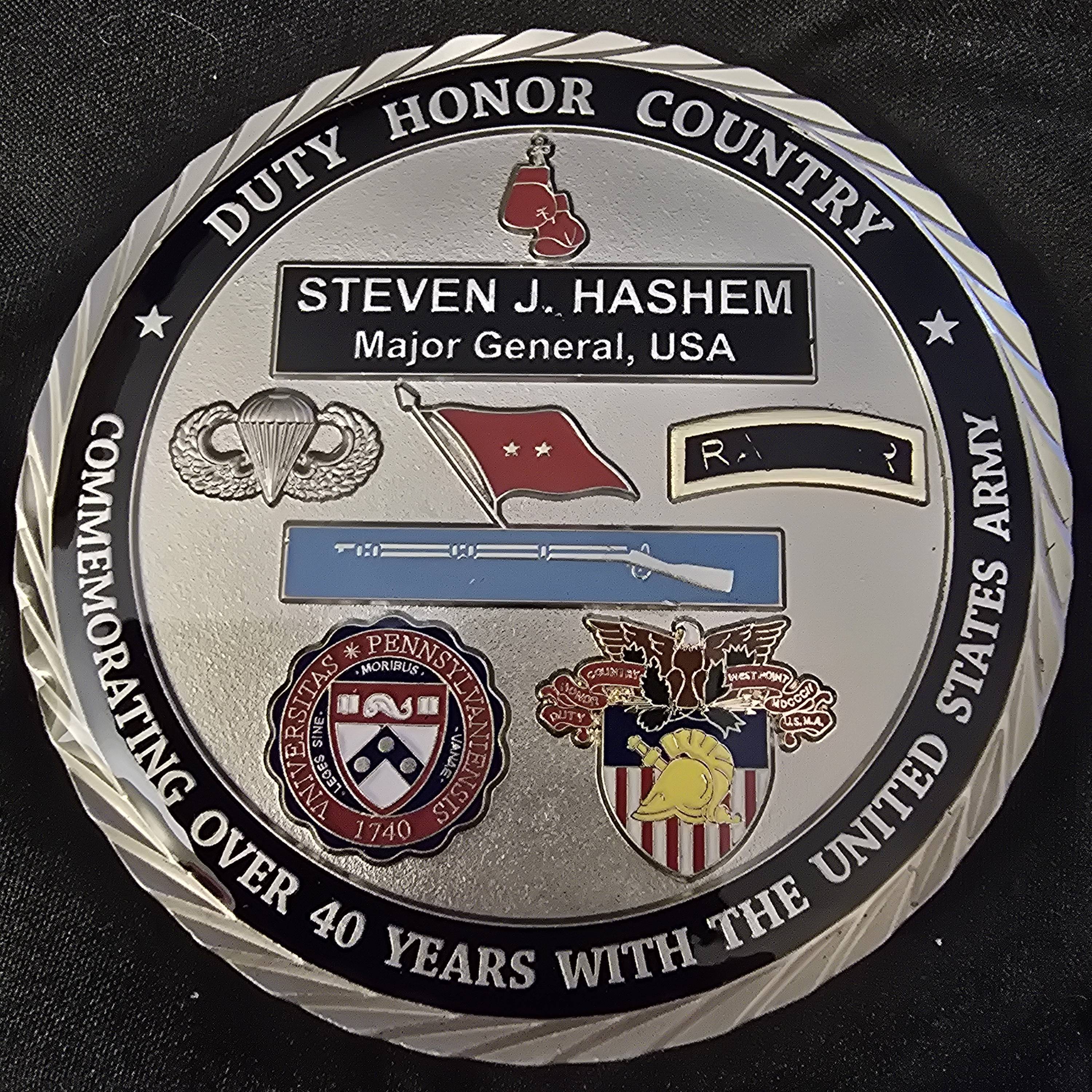 Major General Steven Hashem U.S. Central Command — back