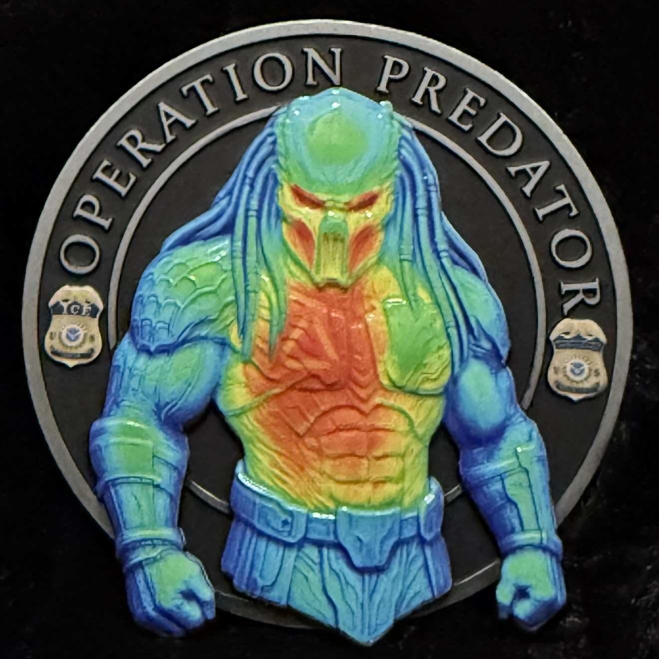 ICE Operation Predator — back