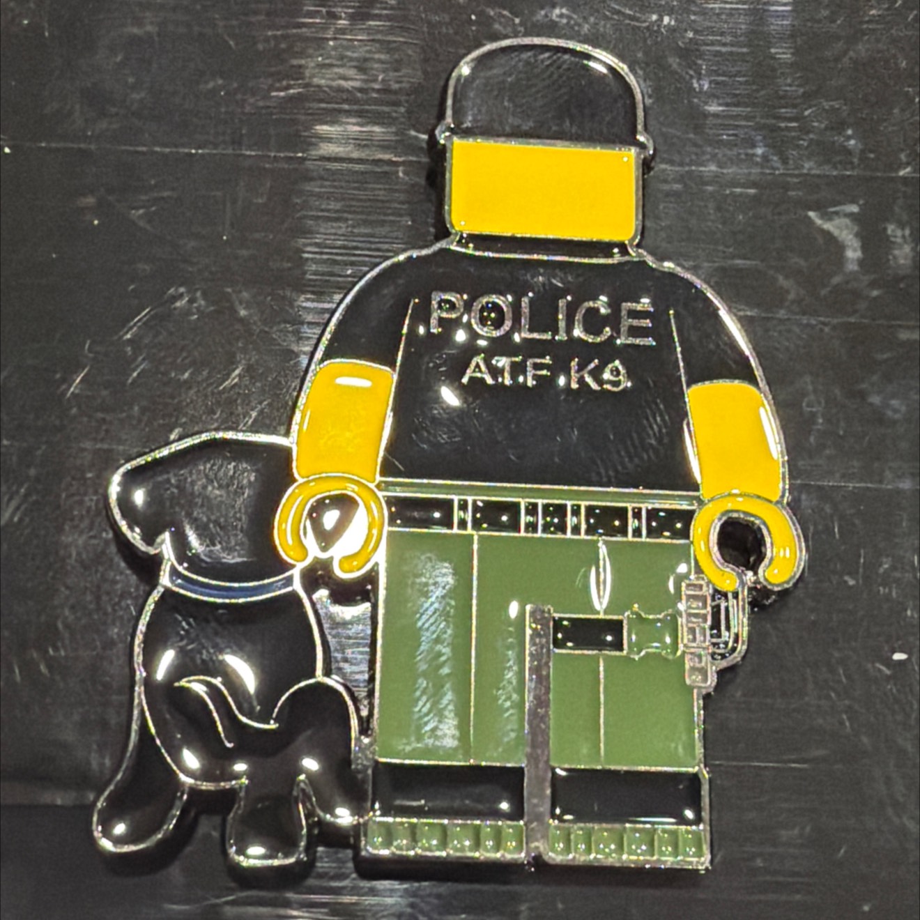 Police ATF K9 — back