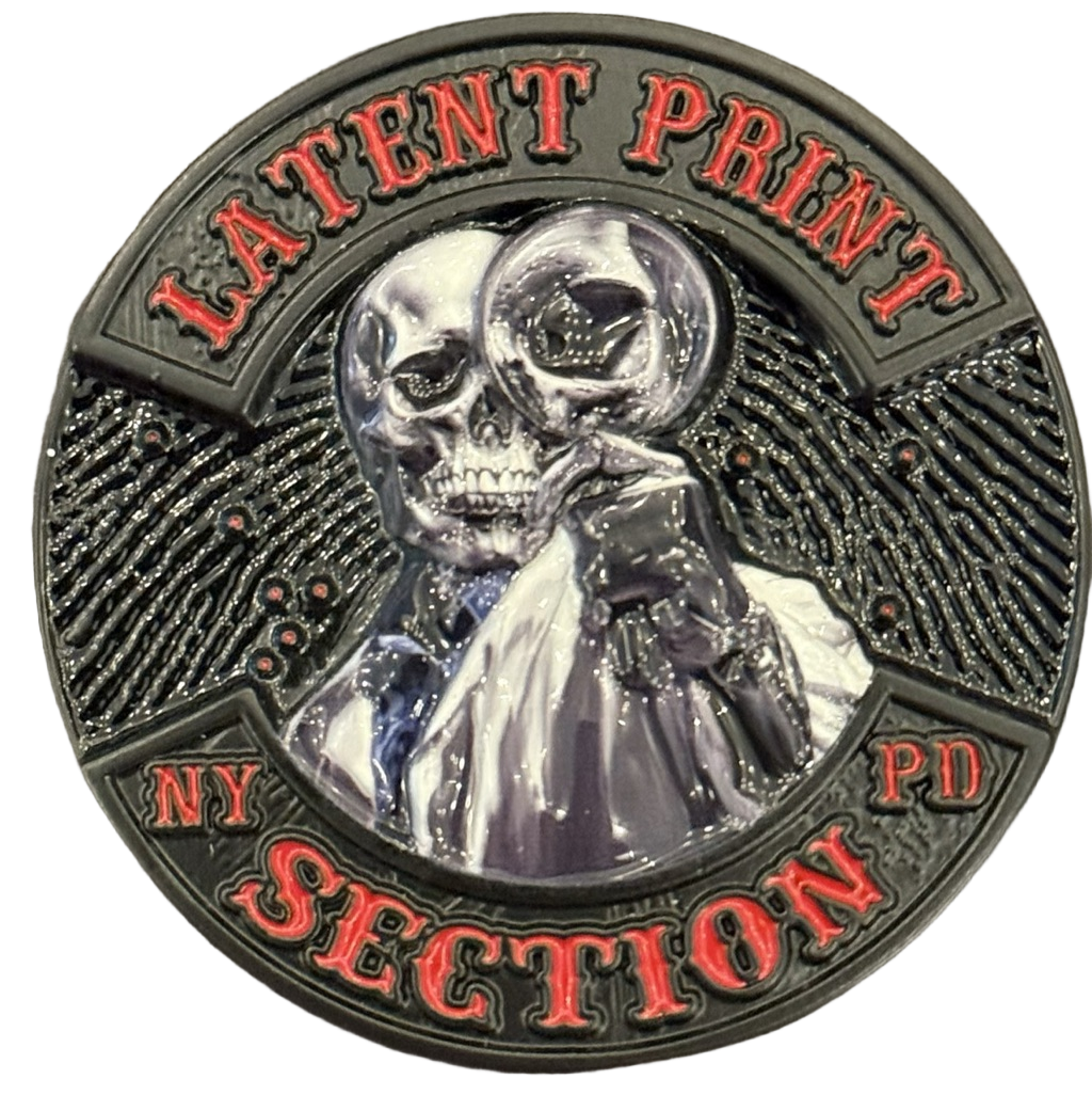 NYPD Latent Prints Section — back