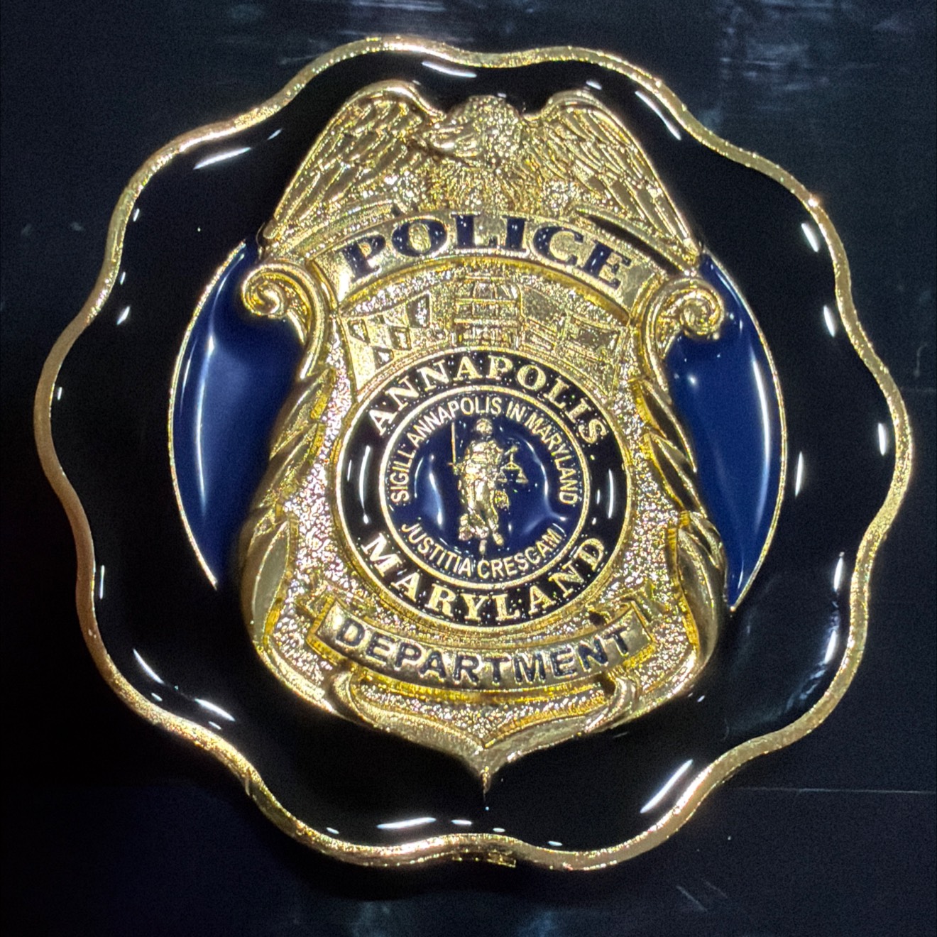 Annapolis Maryland Police Department — back
