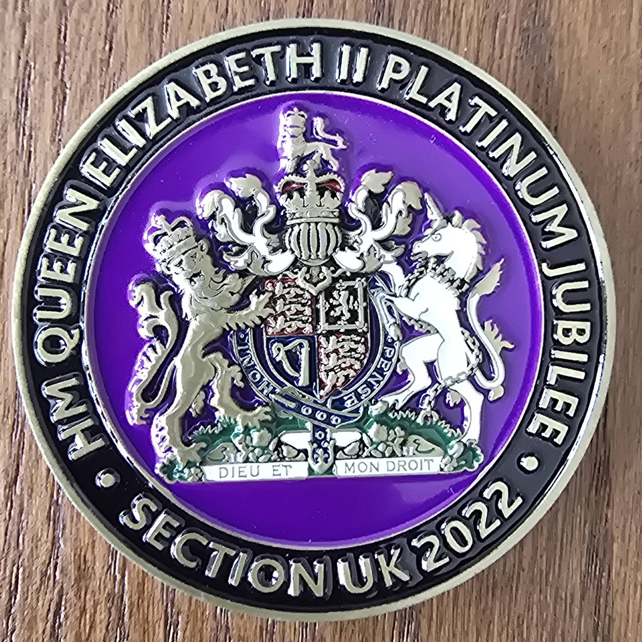 HM QUEEN ELIZABETH II PLATINUM JUBILEE — back