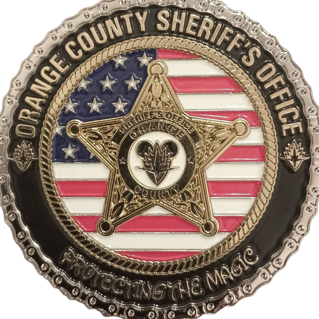 OCSO Disney Springs Bike Unit — back