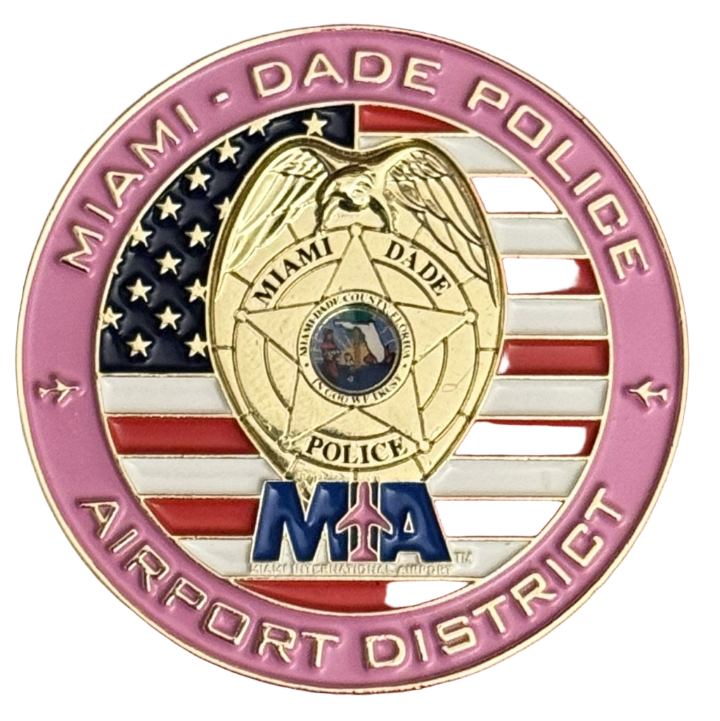 Miami-Dade Police International Airport Police — back