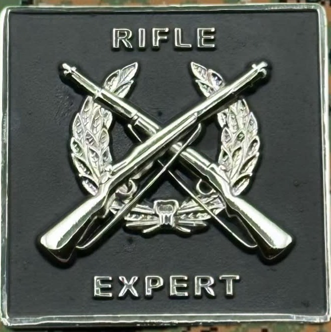 RIFLE EXPERT QUALIFICATION — front
