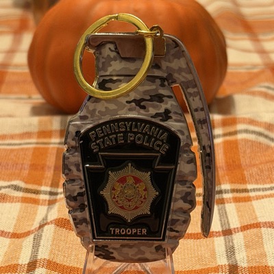 Pennsylvania State Police Penguin Grenade (snow camo)