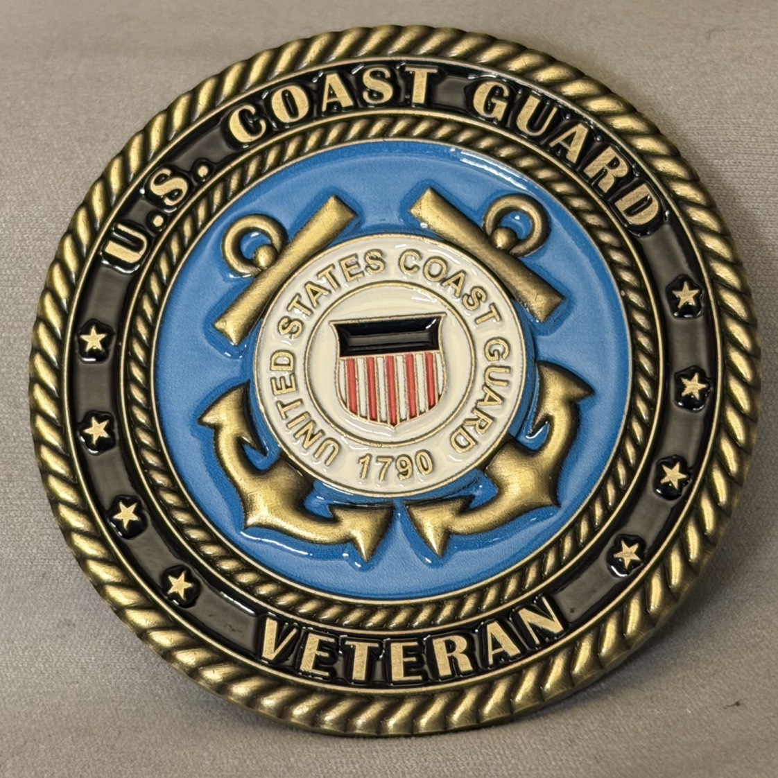 Veteran — back