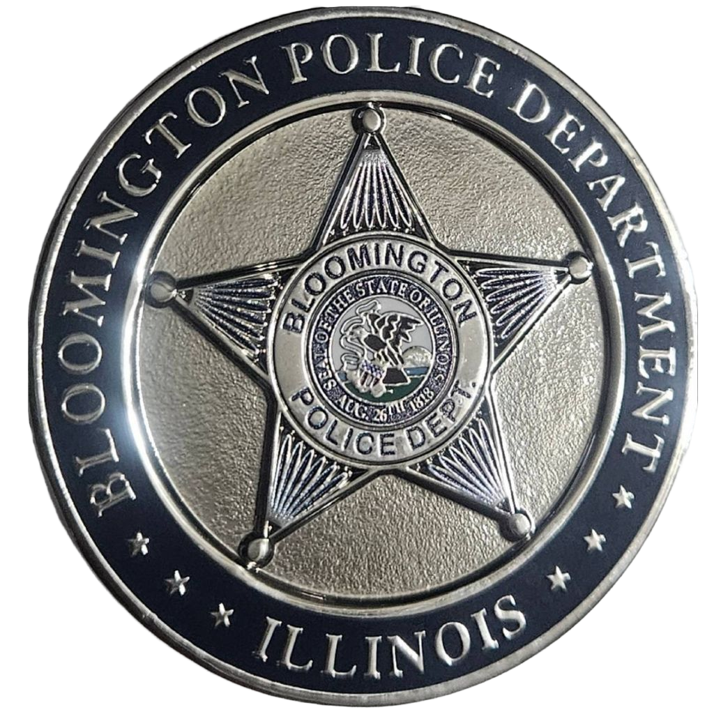 Bloomington IL Police Department — back