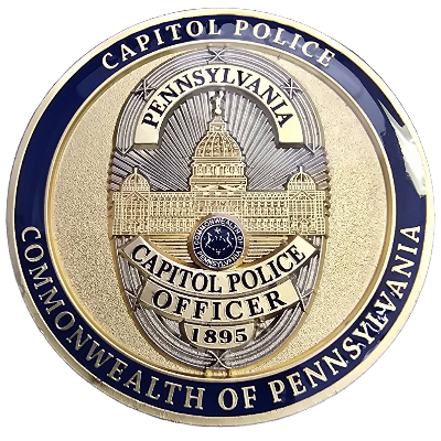 Pennsylvania Capitol Police Officer Challenge Coin